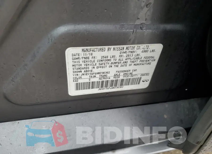 JN1EV7AP4HM736362 Photo# 12