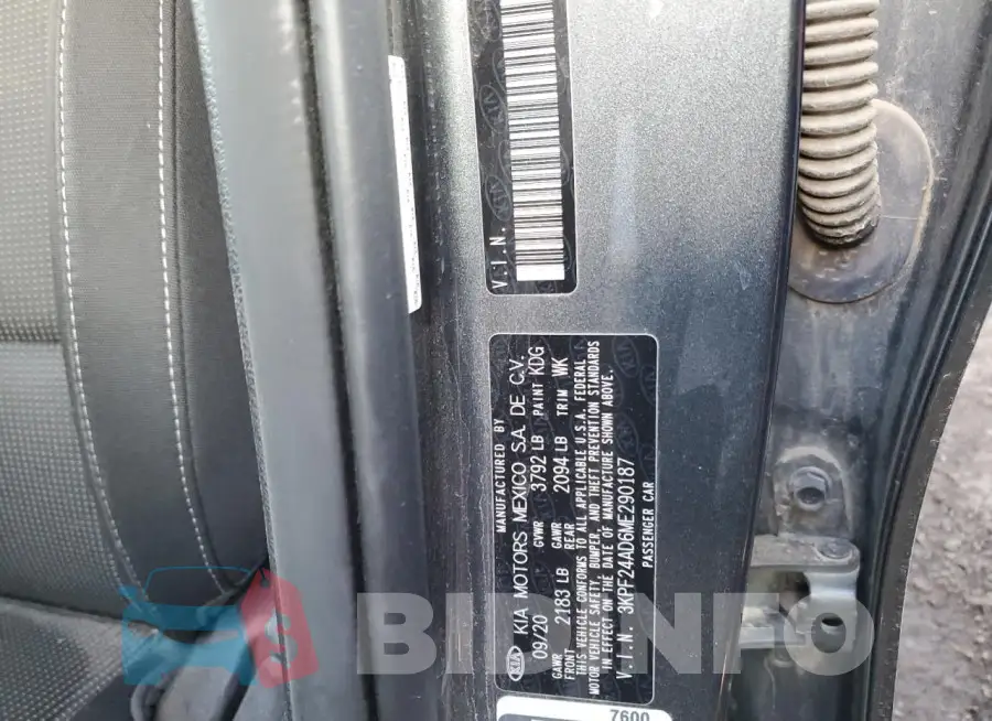 3KPF24AD6ME290187 Photo# 12