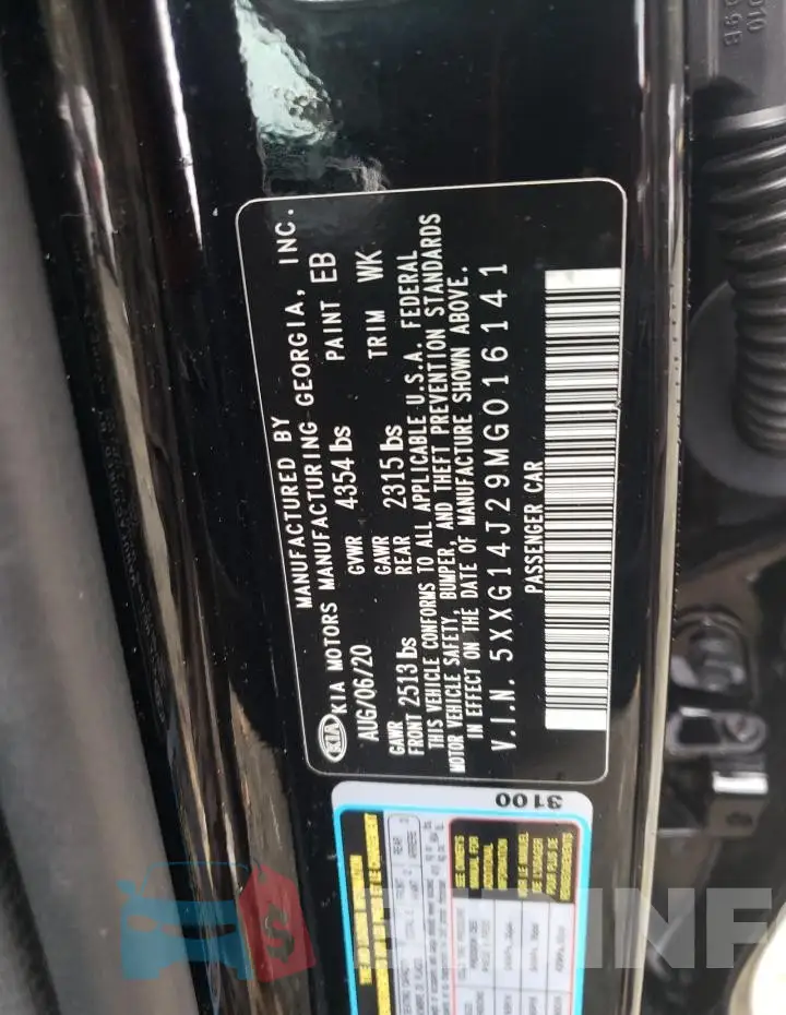 5XXG14J29MG016141 Photo# 12