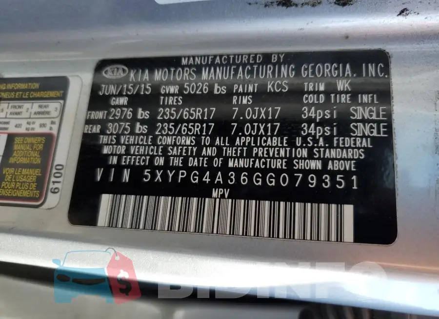 5XYPG4A36GG079351 Photo# 13