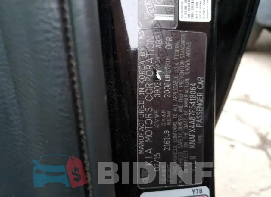 KNAFX4A87F5418064 Photo# 12