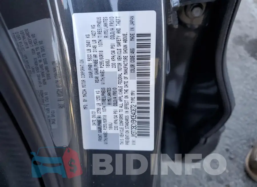 JM3TCBCY6M0540872 Photo# 12
