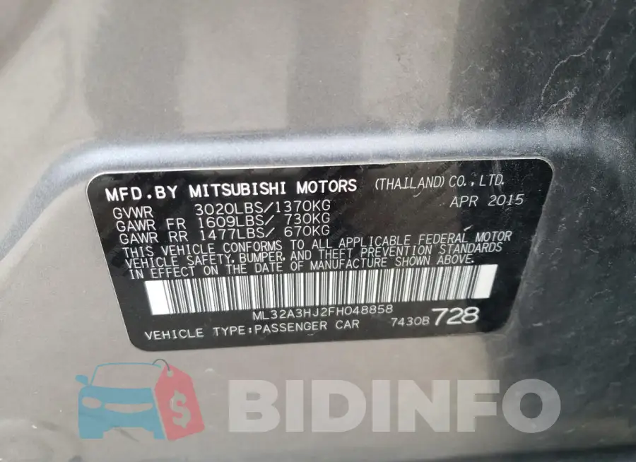 ML32A3HJ2FH048858 Photo# 12