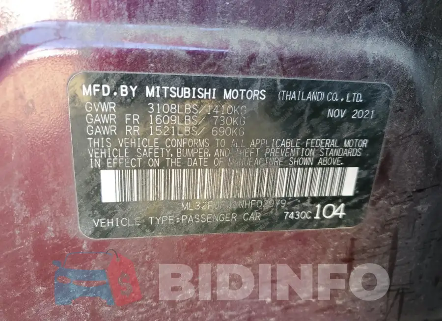 ML32FUFJ1NHF02979 Photo# 12
