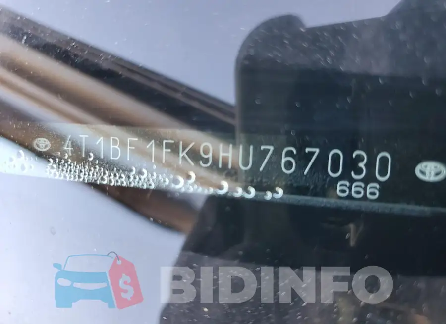 4T1BF1FK9HU767030 Photo# 12