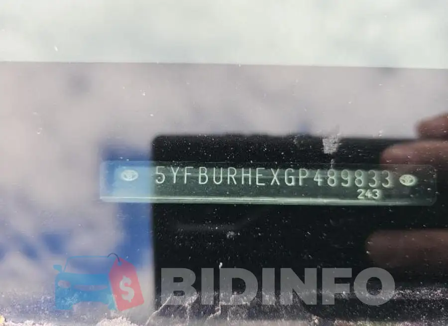 5YFBURHEXGP489833 Photo# 12