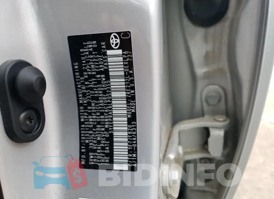 5YFEPRAE6LP052355 Photo# 12