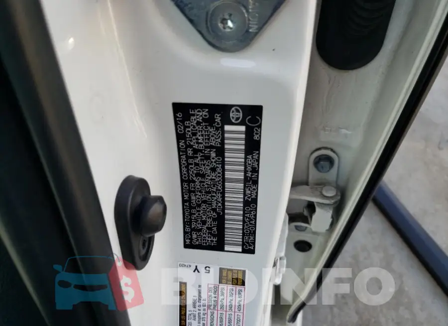 JTDKARFU6G3008410 Photo# 12