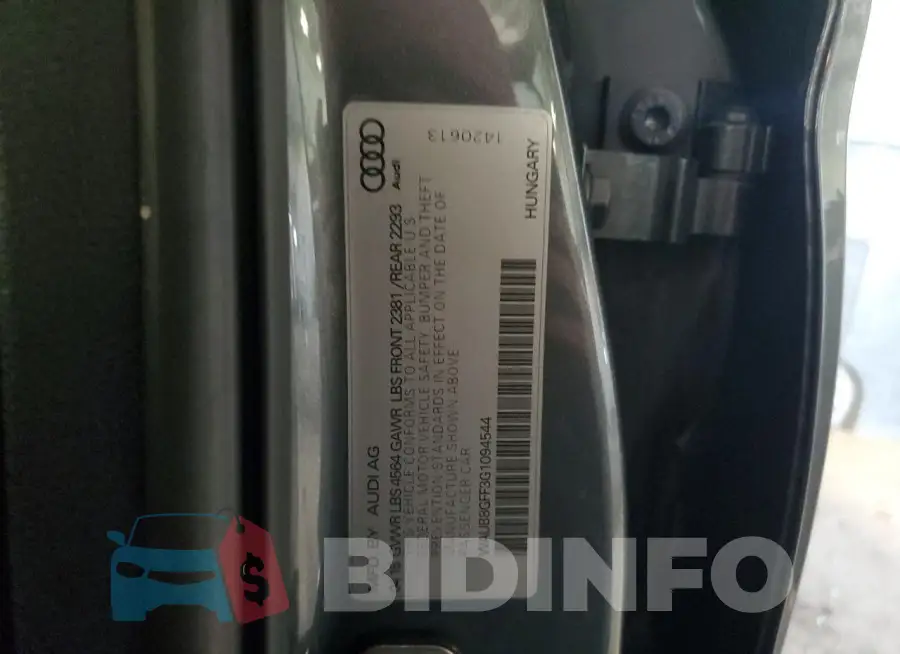 WAUB8GFF3G1094544 Photo# 12
