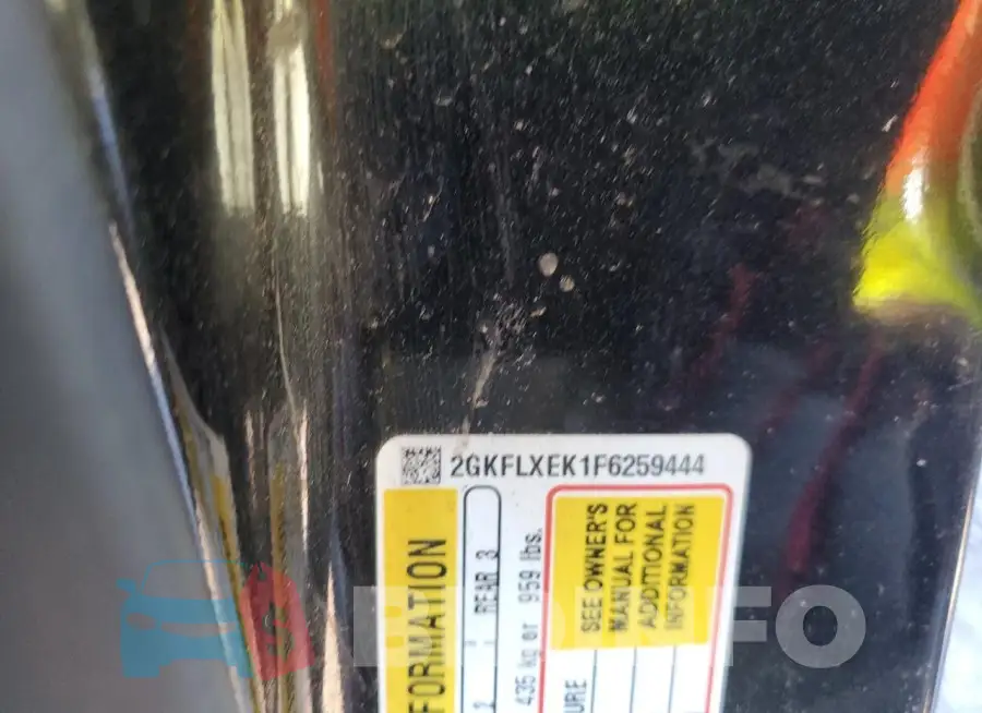 2GKFLXEK1F6259444 Photo# 14