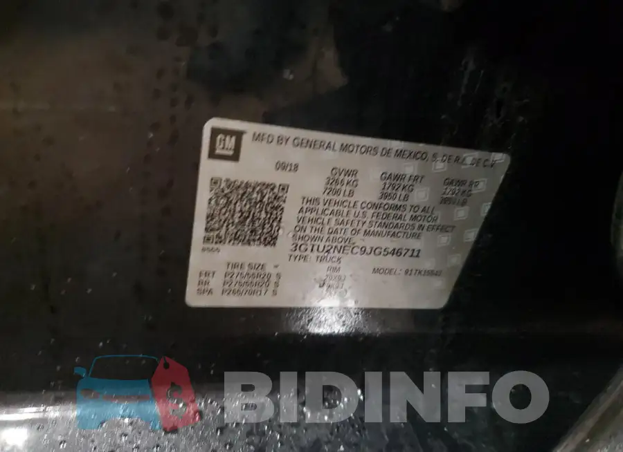 3GTU2NEC9JG546711 Photo# 12