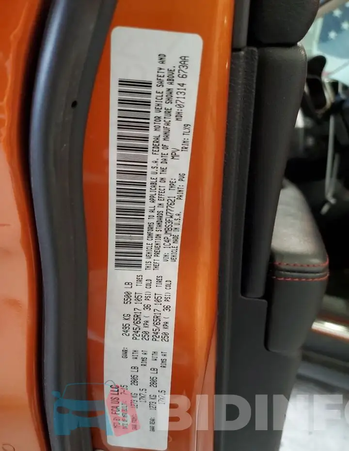 1C4PJMBS3FW777621 Photo# 13