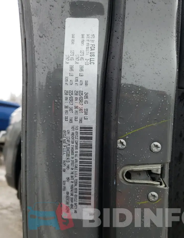 1C4PJMLBXKD391413 Photo# 13