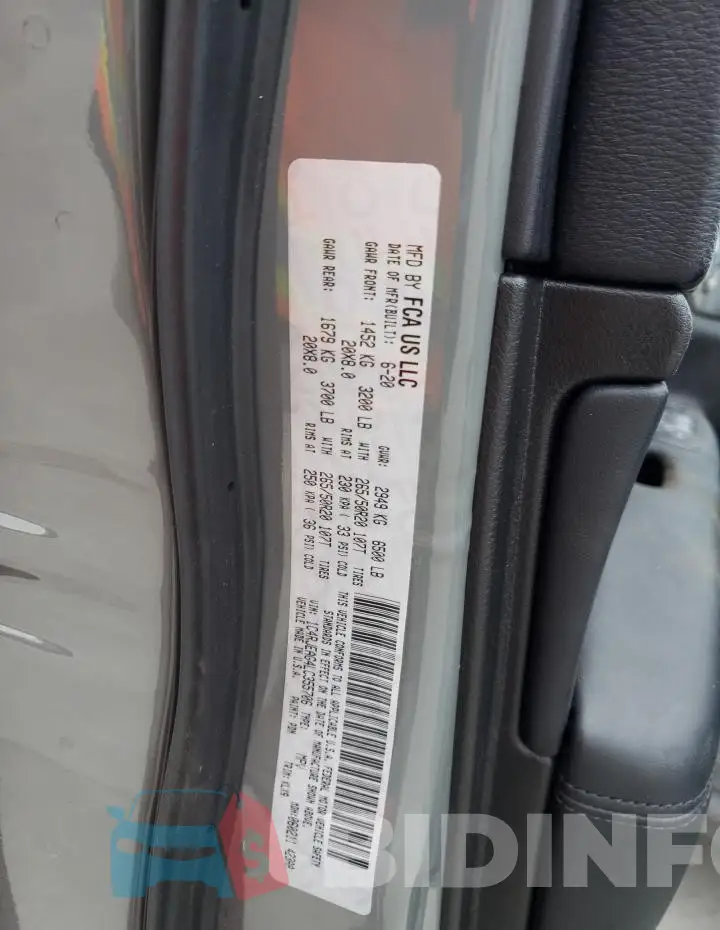 1C4RJEAG4LC355706 Photo# 13