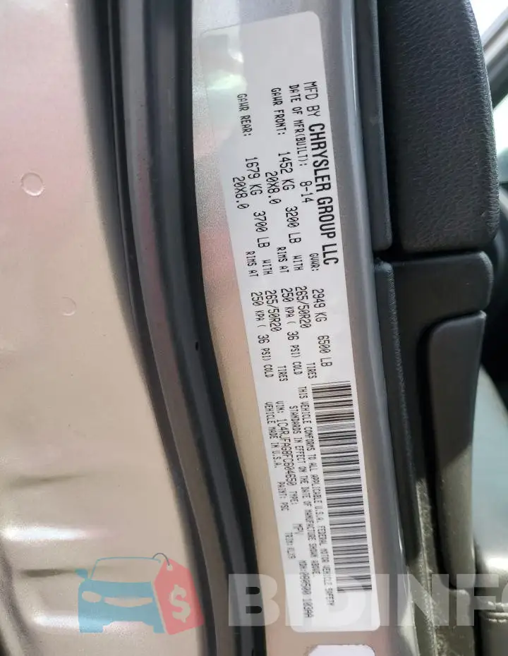 1C4RJFAG8FC604650 Photo# 12