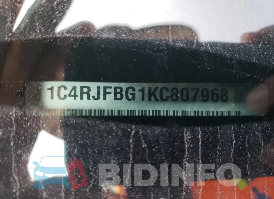 1C4RJFBG1KC807968 Photo# 12