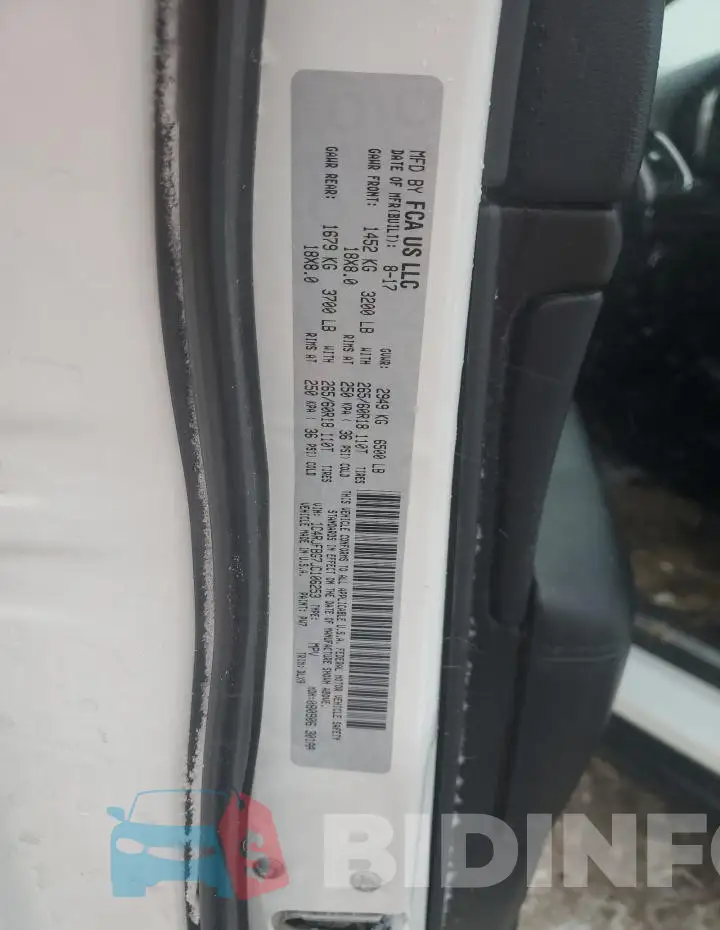 1C4RJFBG7JC106253 Photo# 13