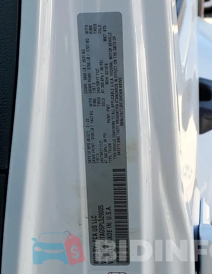 1C6HJTAG5PL529005 Photo# 13
