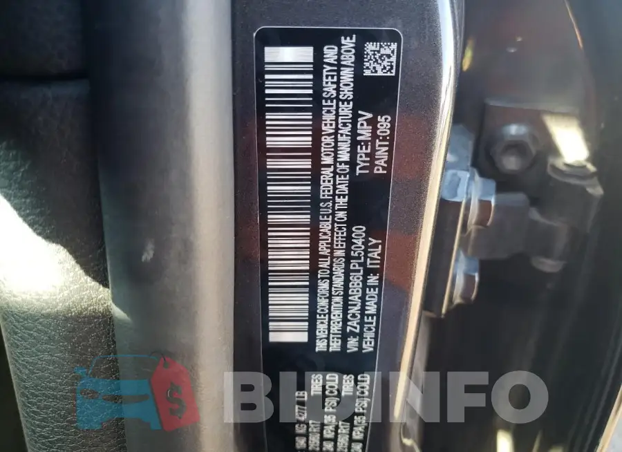 ZACNJABB6LPL50400 Photo# 12