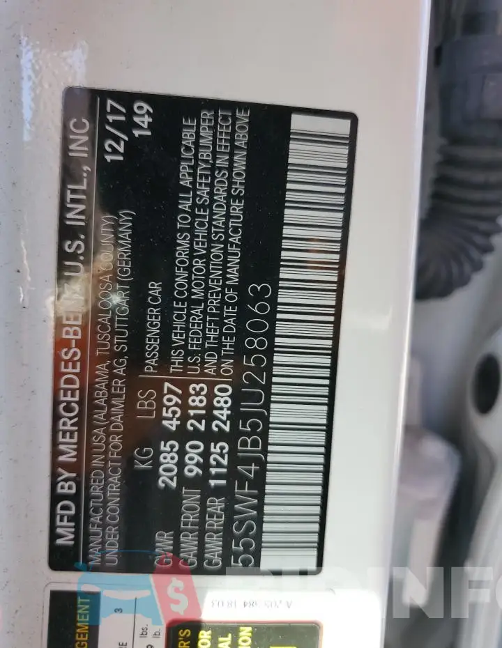 55SWF4JB5JU258063 Photo# 12