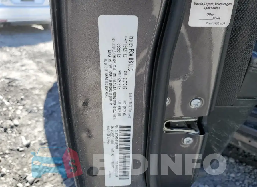 2C3CDXFG4FH827863 Photo# 12