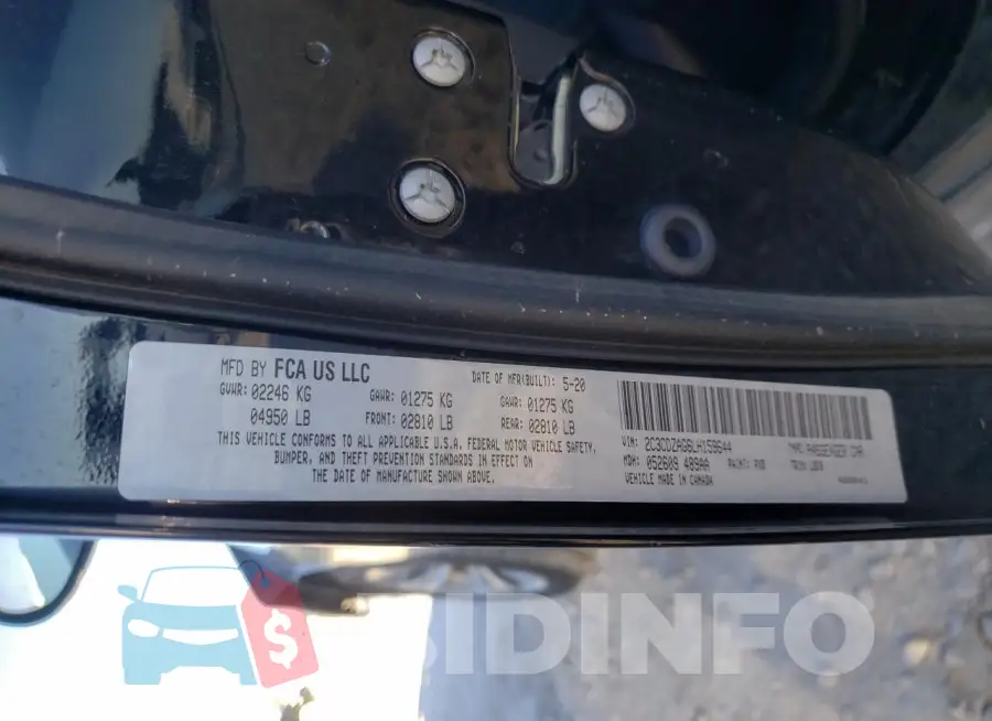 2C3CDZAG6LH159644 Photo# 12