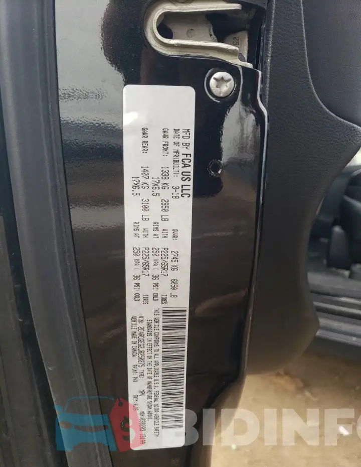2C4RDGEG2JR250275 Photo# 12