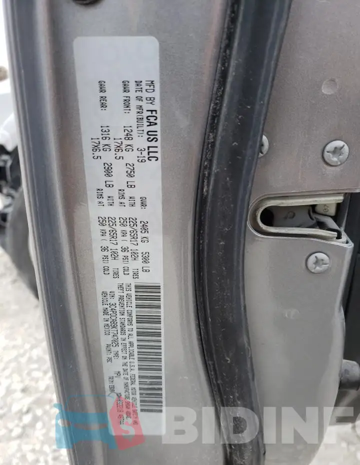3C4PDCAB9KT747025 Photo# 14