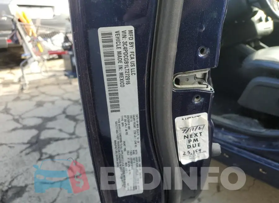 3C4PDCGB1LT272916 Photo# 13