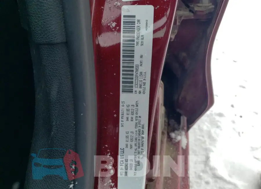1C3CCCDG5FN700593 Photo# 12