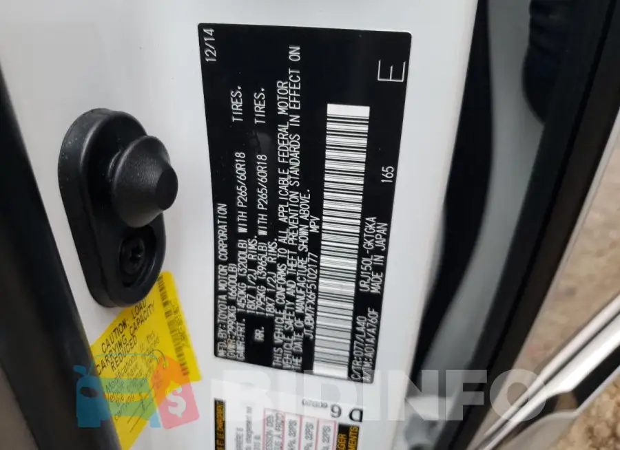 JTJBM7FX6F5102177 Photo# 14