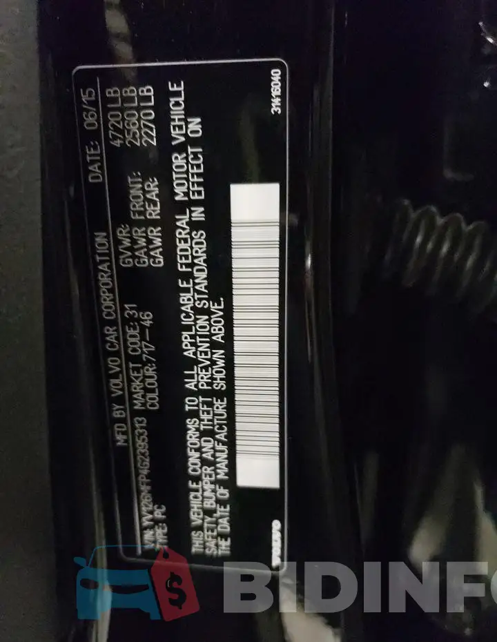 YV126MFP4G2395313 Photo# 12