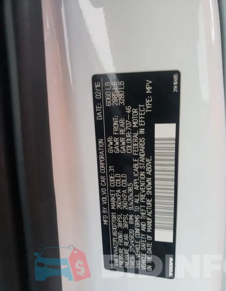 YV4A22PL8G1077081 Photo# 13