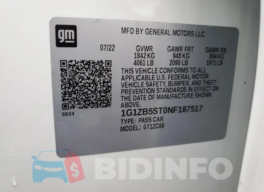 1G1ZB5ST0NF187517 Photo# 13