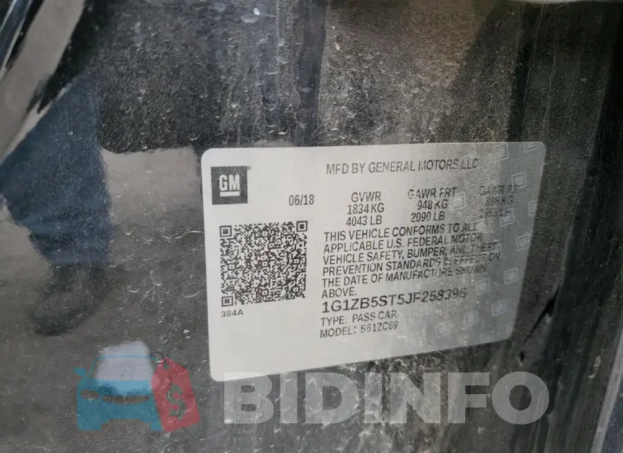 1G1ZB5ST5JF258396 Photo# 12