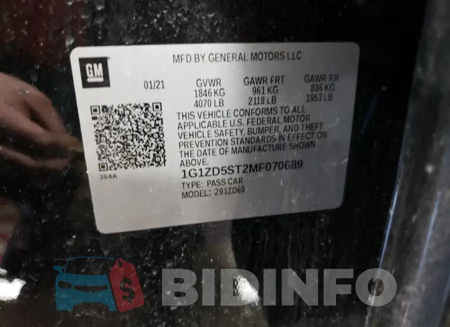 1G1ZD5ST2MF070689 Photo# 12