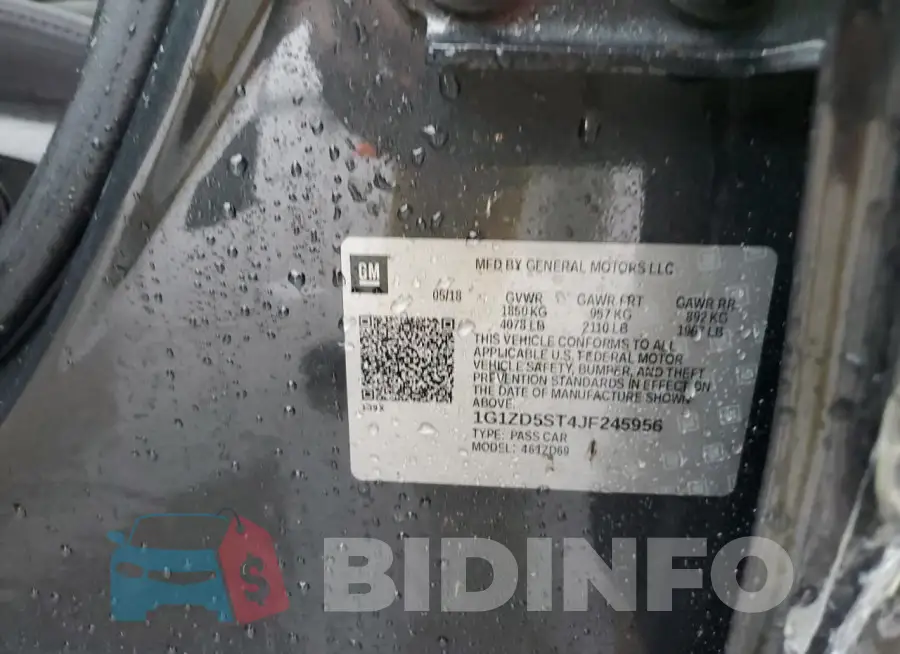 1G1ZD5ST4JF245956 Photo# 12