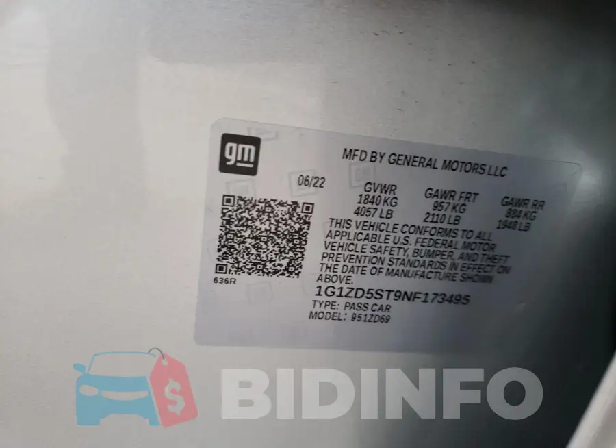 1G1ZD5ST9NF173495 Photo# 12