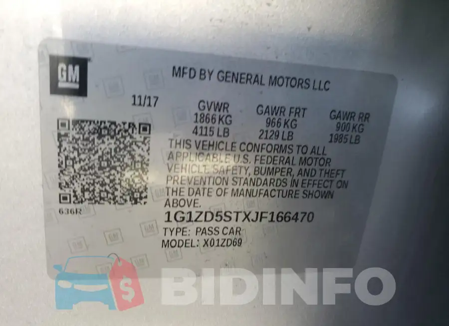 1G1ZD5STXJF166470 Photo# 12