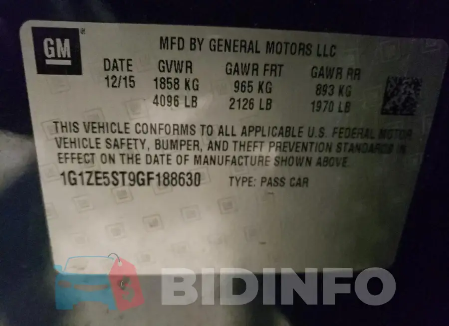 1G1ZE5ST9GF188630 Photo# 12