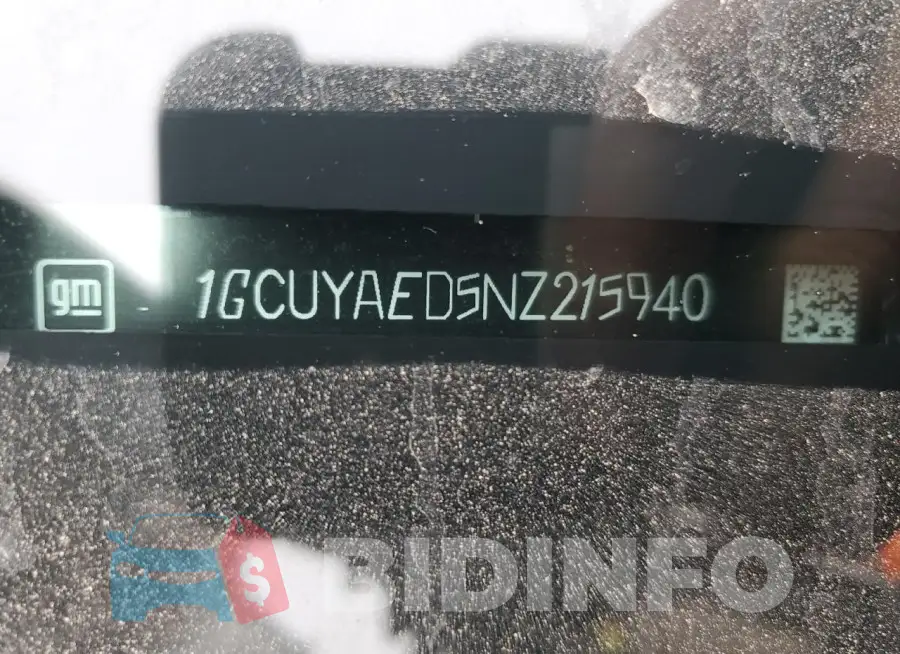 1GCUYAED5NZ215940 Photo# 12
