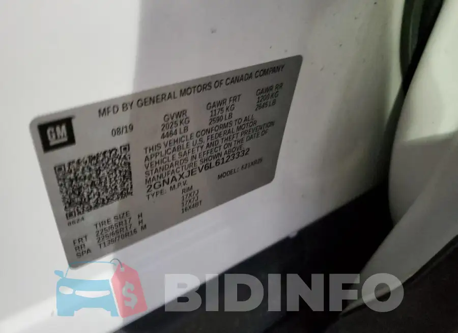 2GNAXJEV6L6123332 Photo# 12