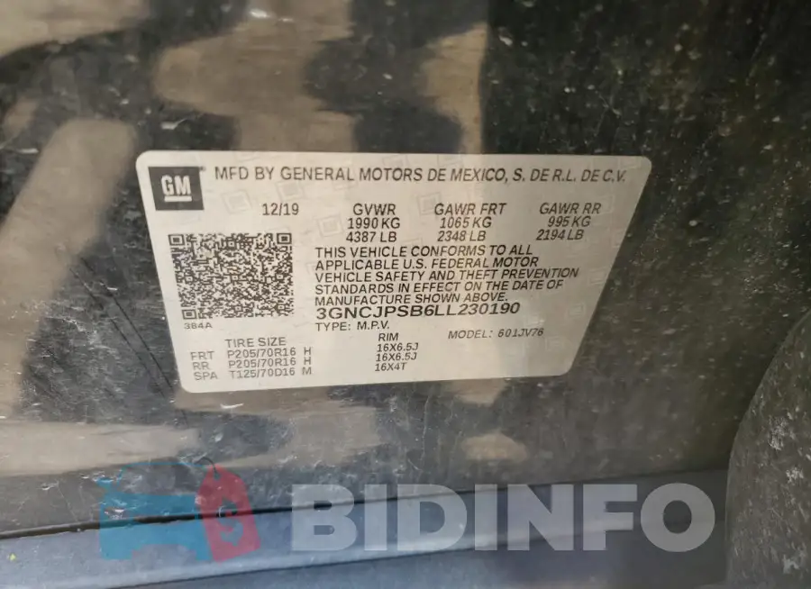 3GNCJPSB6LL230190 Photo# 12