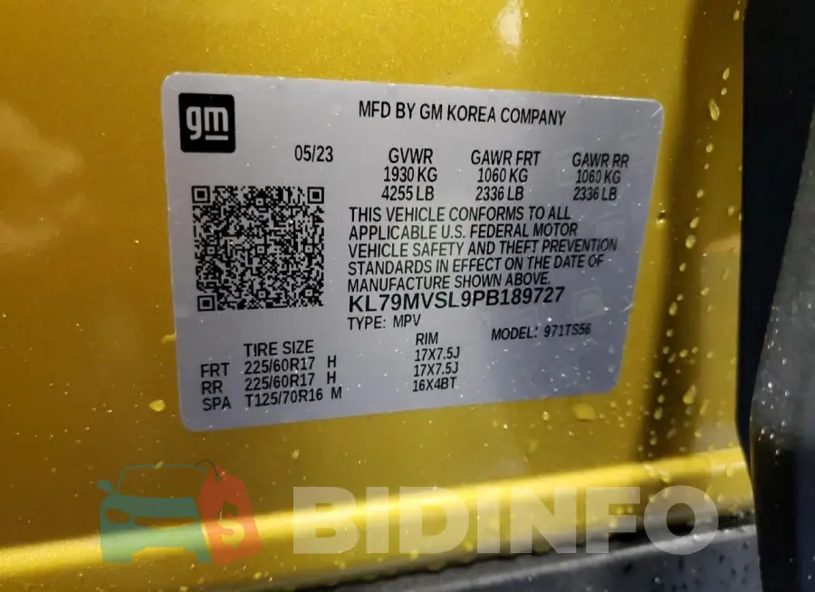 KL79MVSL9PB189727 Photo# 12