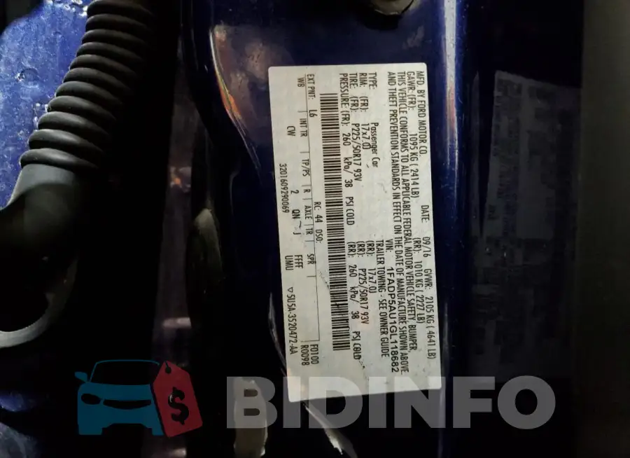 1FADP5AU1GL118682 Photo# 12