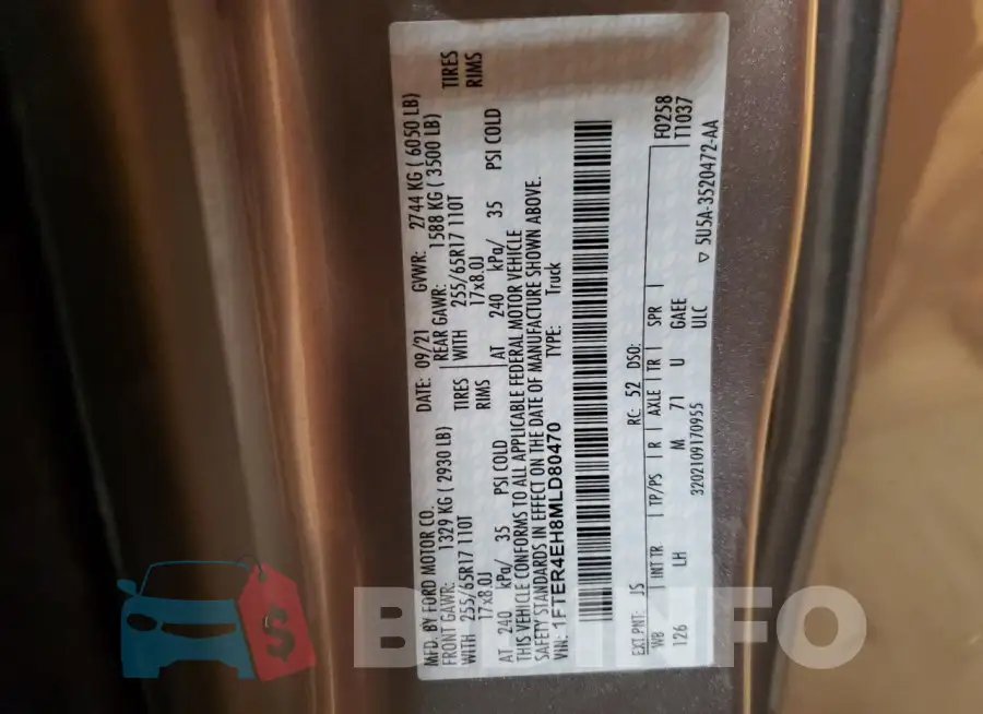 1FTER4EH8MLD80470 Photo# 12