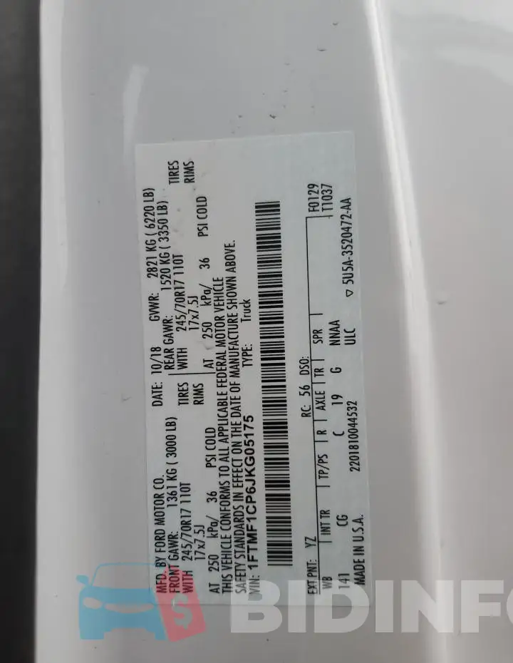 1FTMF1CP6JKG05175 Photo# 12