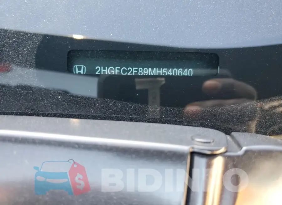 2HGFC2F89MH540640 Photo# 12