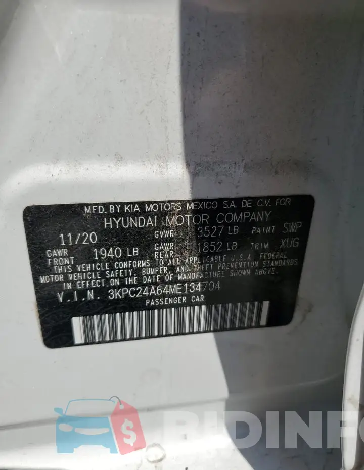 3KPC24A64ME134704 Photo# 13