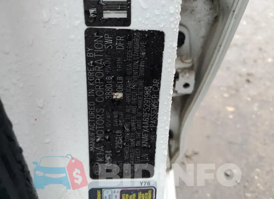 KNAFX4A63F5291988 Photo# 12